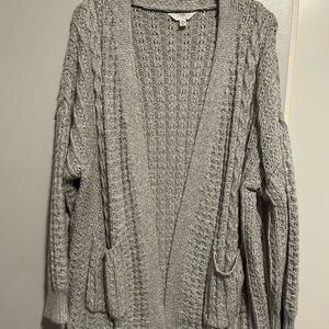 XL GRAY CARDIGAN